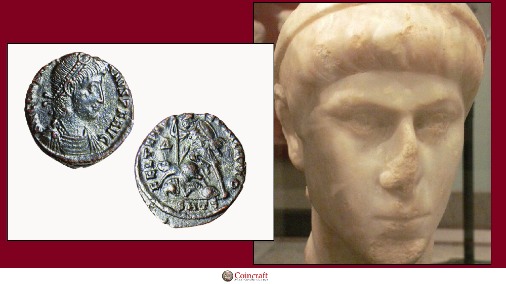 Roman Coin featuring Constantius II (337 – 361) - Coincraft